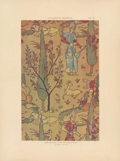 La collection Kelekian; Étoffes & tapis d’Orient & de Venise Pl.027 av Jules Guiffrey