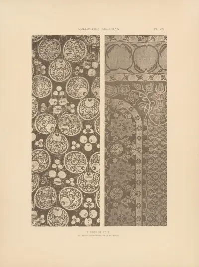 La collection Kelekian; Étoffes & tapis d’Orient & de Venise Pl.028 av Jules Guiffrey