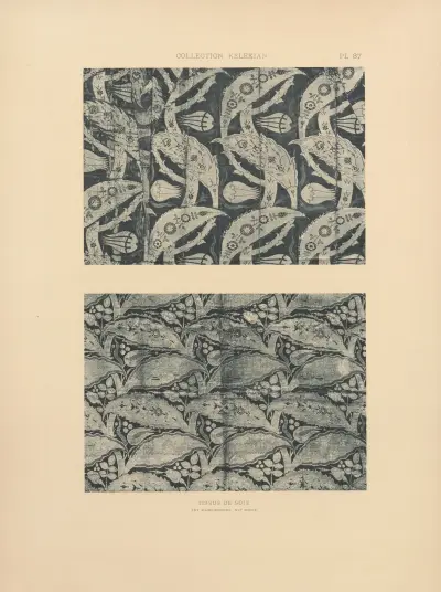 La collection Kelekian; Étoffes & tapis d’Orient & de Venise Pl.036 av Jules Guiffrey
