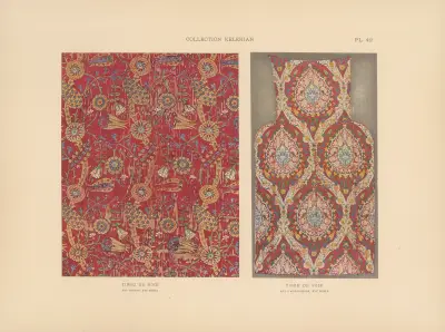 La collection Kelekian; Étoffes & tapis d’Orient & de Venise Pl.042 av Jules Guiffrey