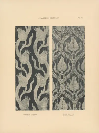 La collection Kelekian; Étoffes & tapis d’Orient & de Venise Pl.054 av Jules Guiffrey