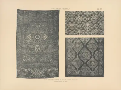 La collection Kelekian; Étoffes & tapis d’Orient & de Venise Pl.057 av Jules Guiffrey