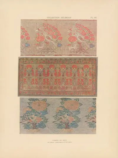 La collection Kelekian; Étoffes & tapis d’Orient & de Venise Pl.065 av Jules Guiffrey
