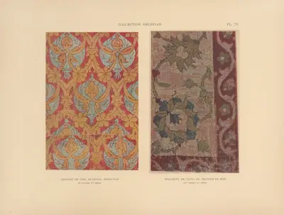 La collection Kelekian; Étoffes & tapis d’Orient & de Venise Pl.076 av Jules Guiffrey