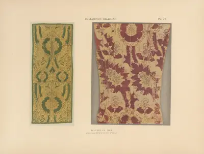 La collection Kelekian; Étoffes & tapis d’Orient & de Venise Pl.078 av Jules Guiffrey