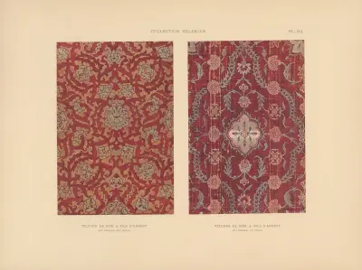 La collection Kelekian; Étoffes & tapis d’Orient & de Venise Pl.084 av Jules Guiffrey