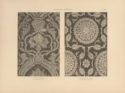La collection Kelekian; Étoffes & tapis d'Orient & de Venise Pl.086 av Jules Guiffrey