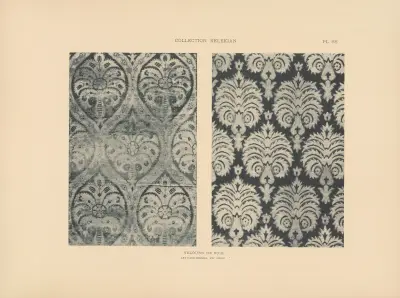 Kelekianska samlingen; Orientens och Venedigs tyger & mattor Pl.088 av Jules Guiffrey