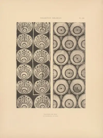 La collection Kelekian; Étoffes & tapis d’Orient & de Venise Pl.089 av Jules Guiffrey