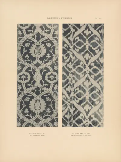 La collection Kelekian; Étoffes & tapis d’Orient & de Venise Pl.091 av Jules Guiffrey