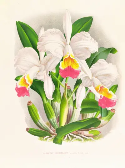 Cattleya kimballiana av Jean Jules Linden