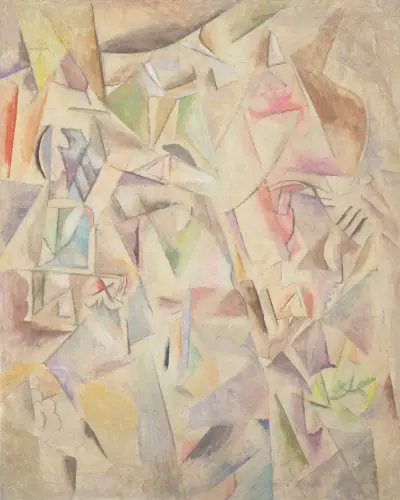 Kubistisk studie av Jules Pascin