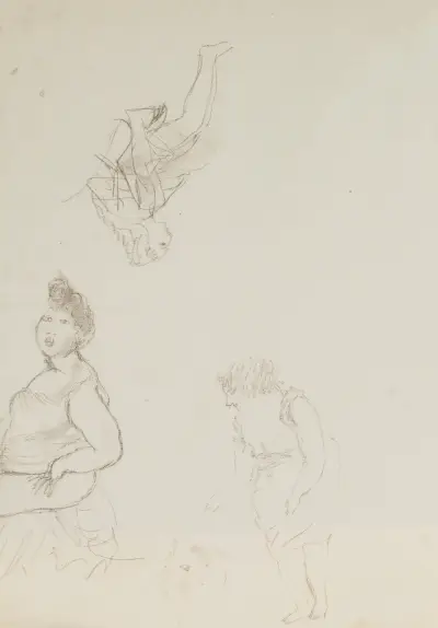 Kvinnostudier av Jules Pascin