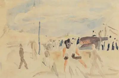 Promenaden av Jules Pascin