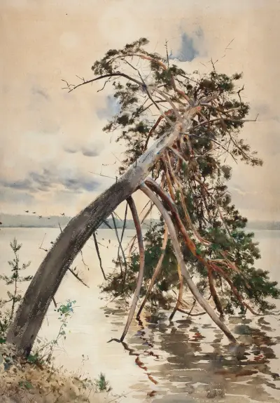 Świteź, 1888 av Julian Falat