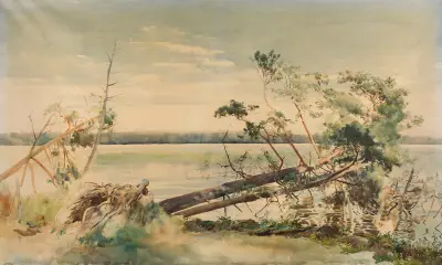 Świteź, 1883 av Julian Falat