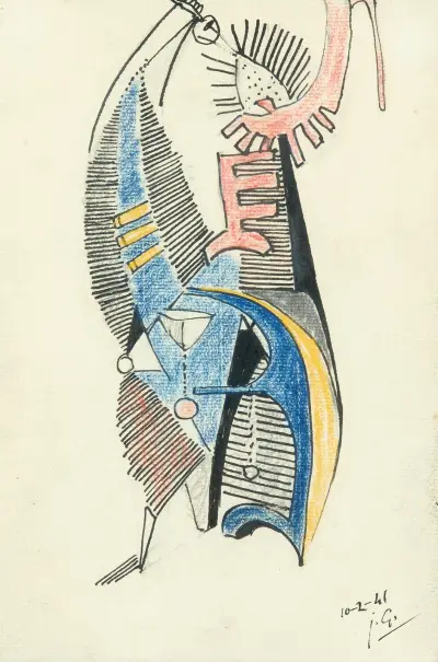 Composition av Julio González