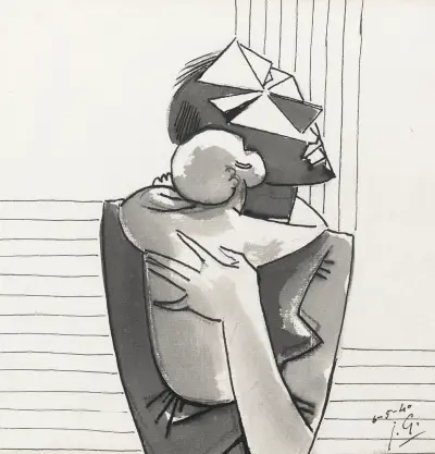 Maternité mystique av Julio González