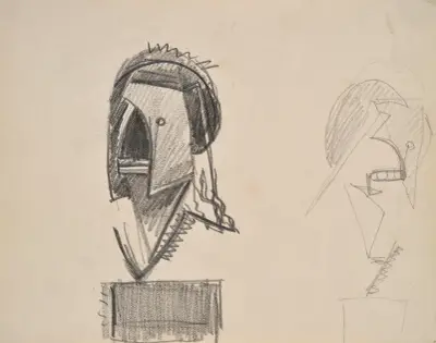 Hlavy – Nr. 4, Julio González