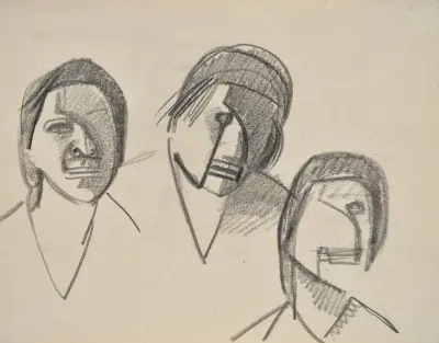 Hlavy – Nr. 6, Julio González