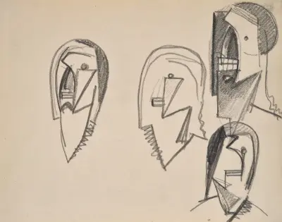 Hlavy – nr. 7, Julio González