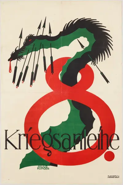 8. Kriegsanleihe (The 8th War Loan) av Julius Klinger