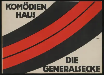 Generalskylten, föreställning på Komödienhaus av Julius Klinger