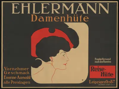 Ehlermanns damhattar av Julius Klinger
