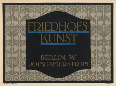 Friedhofskunst av Julius Klinger