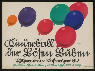 Kinderball der bösen Buben, 1912 von Julius Klinger