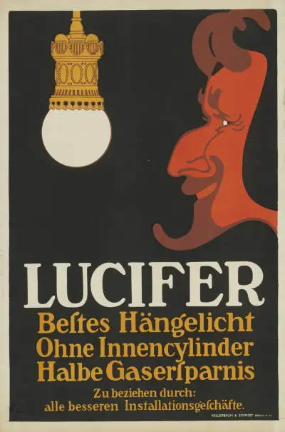 Lucifer Hängelicht av Julius Klinger
