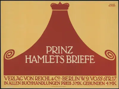 Prinz Hamlets Briefe av Julius Klinger