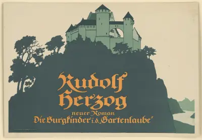 Rudolf Herzogs roman 'Die Burgkinder' i Gartenlaube av Julius Klinger