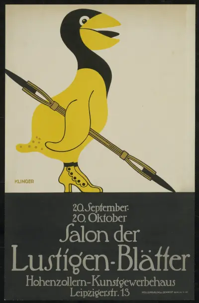 Salon der Lustigen Blätter av Julius Klinger