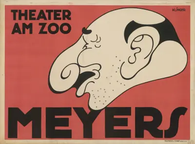 Theater am Zoo Meyers av Julius Klinger