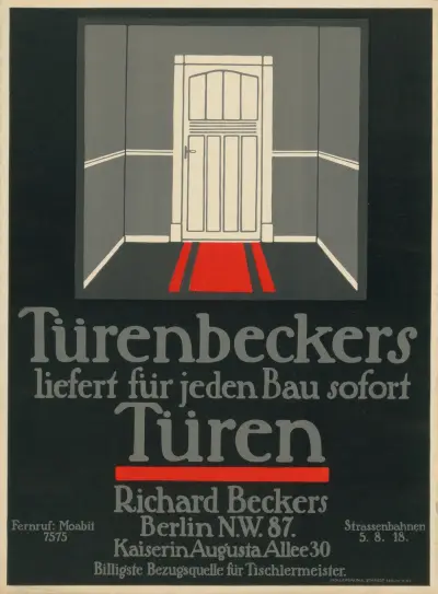 Türenbeckers dörrar av Julius Klinger