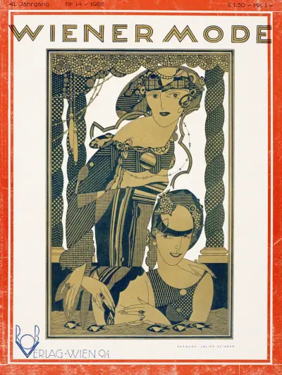 Wiener Mode, 1928 – nr 2 av Julius Klinger