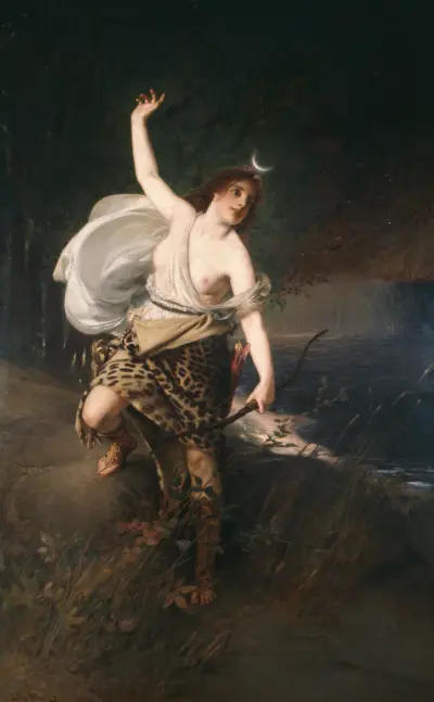 Diana av Julius Kronberg