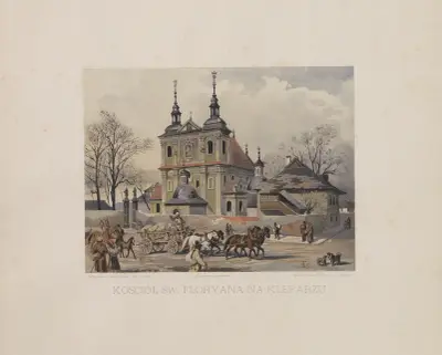 Kościół Św. Floryana Na Kleparzu av Juliusz Kossak