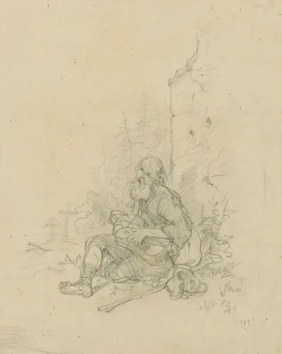 Podolia lirnyk av Juliusz Kossak