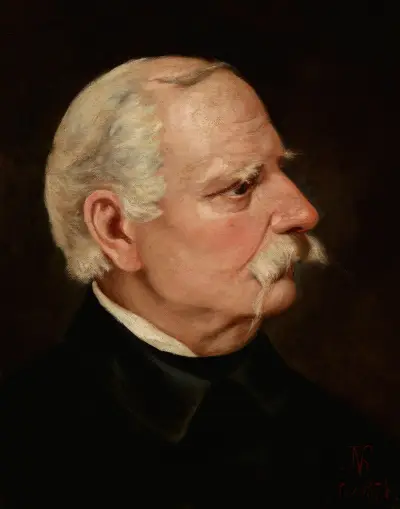 Portrait of Wincenty Pol av Juliusz Kossak
