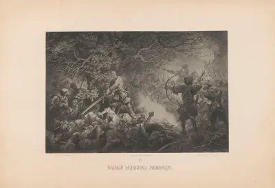 Longinus Podbipiętas död av Juliusz Kossak
