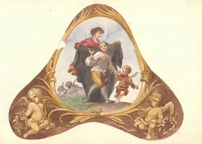 Gottesmutter, den Gefangenen aus der Gefangenschaft befreiend von Juliusz Makarewicz