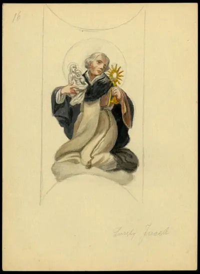Sankt Hyacint av Juliusz Makarewicz