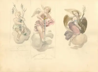 Trzej aniołowie., 1912 – nr 2 av Juliusz Makarewicz