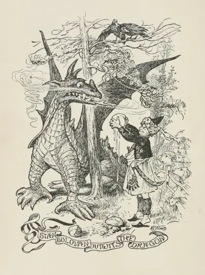 Stan Bolovan lurar draken av Henry Justice Ford