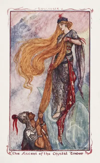 The ascent of the Crystal Tower av Henry Justice Ford