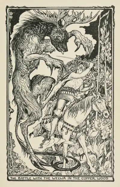 Striden med Welwan i Kopparskogen av Henry Justice Ford