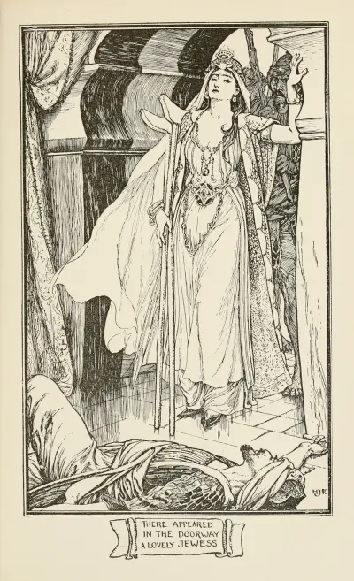 There appeared in the Doorway a lovely Jewess av Henry Justice Ford