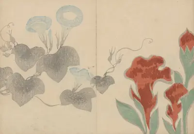 Kōrin gafu – Hōchū Pl.09 av Ogata Kōrin